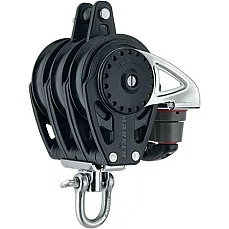 Harken 2668 75Mm Carbo Triple Block - Taquet Pivotant, À Came Et À Ergot Harken 2668 75Mm Carbo Triple Block - Taquet Pivotant, À Came Et À Ergot