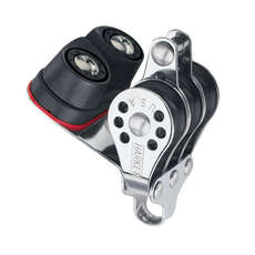 Harken 231 Triple Micro 22Mm Bloquer W / Taquet & Becket