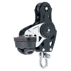 Harken 2657 40Mm Fiddle Block Avec Support Pivotant Et À Came