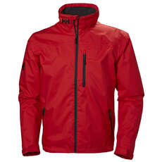 Helly Hansen Crew Mid Layer Veste - Rouge Helly Hansen Crew Mid Layer Veste - Rouge