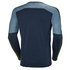 Helly Hansen Haut Crew Avec Couche De Base Hl Lifa Merino - Bleu De La Mer Du Nord