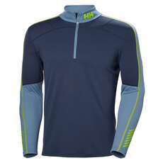 Helly Hansen Haut De Couche De Base Hh Lifa Active - Bleu De La Mer Du Nord Helly Hansen Haut De Couche De Base Hh Lifa Active - Bleu De La Mer Du Nord