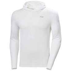 Helly Hansen Hh Lifa Active Solen Hooded Top Uv50 + - Blanc 49347