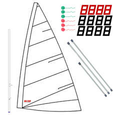 Ensemble De Voile Et De Mât Holt Laser Standard Mk1