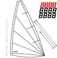 Holt Ilca 6 / Ensemble De Voile Et De Mât De Réplique Laser Radiale