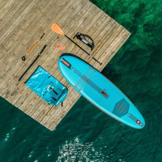 Jobe Mira 10.0 Paddle Board Gonflable Sup Package 2024 - Turquoise