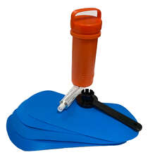 Jobe Sup Repair Kit - Long Patches - Bleu
