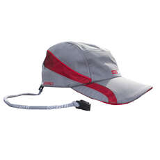 Gul Quick Dry Sailing Cap - Argent / Rouge Gul Quick Dry Sailing Cap - Argent / Rouge