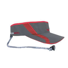 Gul Quick Dry Sailing Visor - Argent / Rouge Gul Quick Dry Sailing Visor - Argent / Rouge