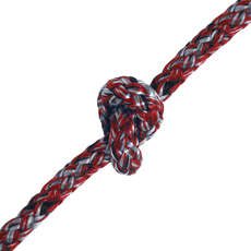 Ecoute De Spi Conique Rs Feva Et Manille Souple 6 Mm Sk78 Dyneema Core - Rouge