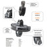 Karver Kf0.9 Enrouleur De Bateau À Quille Pour Bateaux 5-10M