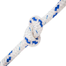 10Mm Kingfisher Braid Sur Braid Polyester Yacht Sheet - Bleu / Mètre