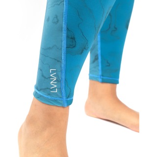 Pantalon De Combinaison Néoprène Gul Luna7 2 Mm Pour Femme - Marbré/Turquoise La8301
