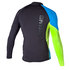 Mystic Crossfire Kitesurf Ls Rashvest - Bleu
