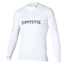 Mystic Étoile Kitesurf Ls Rashvest - Blanc Mystic Étoile Kitesurf Ls Rashvest - Blanc