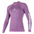 Magic Marine Cube Manches Longues Femme Rashvest - Bleu Rose Mêlée