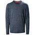 Musto Amalgam Crew Neck Knit - Marine / Blanc - Lmkn101-598