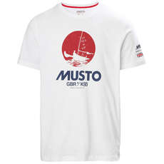 T-Shirt Musto Tokyo - Blanc - Lmts093-002 T-Shirt Musto Tokyo - Blanc - Lmts093-002