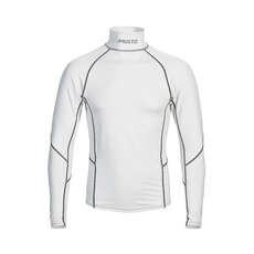 Musto Manches Longues Uv50 Rash Guard - Blanc Musto Manches Longues Uv50 Rash Guard - Blanc
