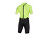 Combinaison Néoprène Flatlock Zip-Back Flat Zip 3 / 2Mm Mystic Brand - Noir / Lime