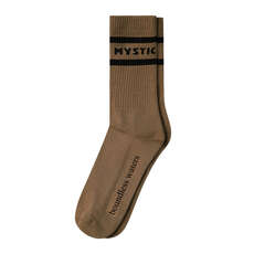 Chaussettes De Saison De La Marque Mystic - Marron