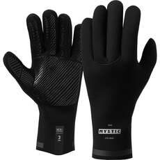 Gants Mystic Crest 1,5 Mm Entièrement Étanches Pour Combinaison - Noir
