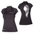 Diva Mystic Manches Courtes Femmes Rashvest - Noir