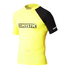 Gilet Rash À Manches Courtes Mystic Chest Logo - Jaune