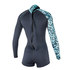 Mystic Femmes Diva 3 / 2Mm Longarm Back-Zip Shorty - Gris