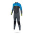 Mystic Étoiles 3 / 2Mm Backzip Junior Combinaison 2 015 - Blue Zebra