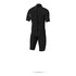 Mystic Star 3/2 Flatlock Shorty Wetsuit - Noir