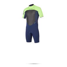 Mystic Star 3/2 Flatlock Shorty Wetsuit 2015 - Marine Mystic Star 3/2 Flatlock Shorty Wetsuit 2015 - Marine