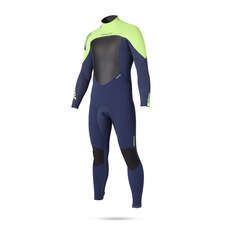 Mystic Star 5/4 Gbs Retour Zip Hiver Combinaison - Marine Mystic Star 5/4 Gbs Retour Zip Hiver Combinaison - Marine