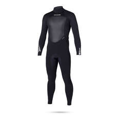 Mystic Star 5/4 Gbs Retour Zip Winter Wetsuit - Noir