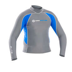 Neil Pryde Elite Rashguard Jeunes Armes - Graphite / Bleu