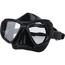 Masque De Plongée/Snorkeling Ocean Blue Avance-Pro - Double Écran - Noir