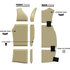 Ronix One Capella 3 Cga Impact Gilet - Noir/bleu Azur