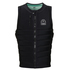 Mystic Check Out Wake Boarding Front-Zip Impact Vest - Noir 220147