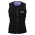 Mystic Womens Juice Wake Boarding Front-Zip Impact Gilet - Noir/violet