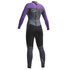 Profil Gul Femmes 5 / 3Mm Ourlets Bolt Sec Combinaison 2015 - Gun / Sangria