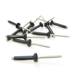 Rivets Pour Palm Kayak - Rivets Triple Pour Cherry - Paquet De 10