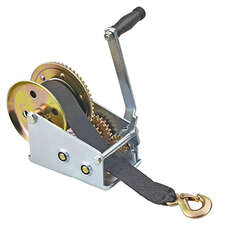Treuil De Remorque Manuel Plastimo Avec Sangle De Sangle - 1000 Lb