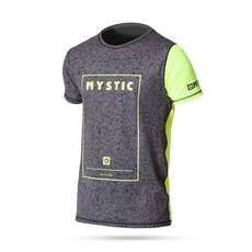 Mystic Bloquer Quick Dry Manches Courtes Uv50 Top - Jaune Mystic Bloquer Quick Dry Manches Courtes Uv50 Top - Jaune