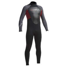 Gul Réponse 5 / 3Mm Ourlets Mens Combinaison 2 015 - Noir / Cardinal