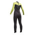 Réponse Gul Junior 5 / 3Mm Ourlets Combinaison 2 015 - Gunmetal / Lime