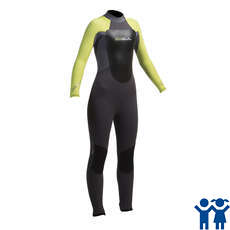 Réponse Gul Junior 5 / 3Mm Ourlets Combinaison 2 015 - Gunmetal / Lime Réponse Gul Junior 5 / 3Mm Ourlets Combinaison 2 015 - Gunmetal / Lime