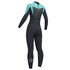 Réponse Gul Womens 5 / 3Mm Bz Ourlets Wetsuit - Blk / Pistache