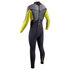 Combinaison Néoprène Gul Response 4 / 3Mm Bs - Noir / Lime - Re1246-B7