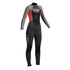 Réponse Junior Gul 4 / 3Mm Blindstitched Wetsuit - Noir / Rouge