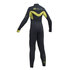 Réponse Gul Junior 5 / 4Mm Cz Ourlets Wetsuit - Noir / Lime